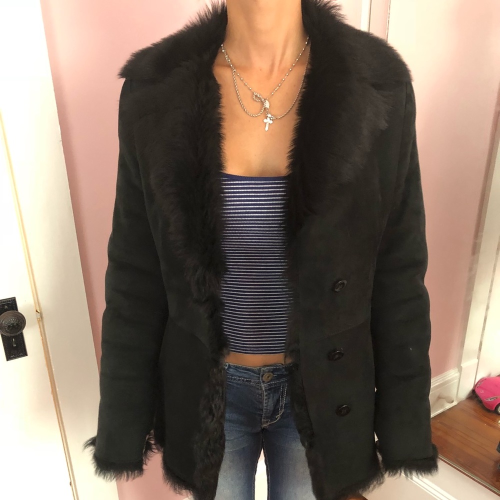 Shearling Spanish lamb jacket size small